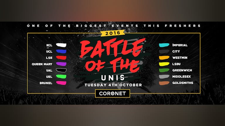  The Annual Battle Of The Unis // The University Clash 