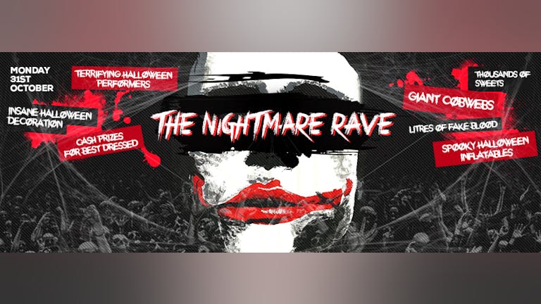 The Nightmare Rave Halloween 2016! Brighton's BIGGEST Halloween Party!