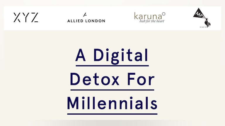 A Digital Detox for Millennials