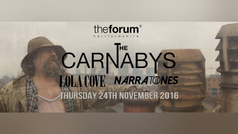 Forum LIVE presents: The Carnabys + Lola Cove + Narratones