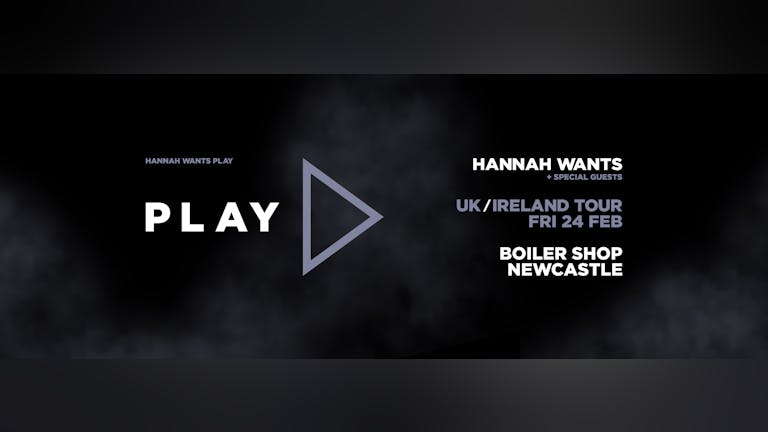 CONCEPT10 (1.2) / HANNAH WANTS 'PLAY' UK TOUR / SAM DIVINE / TOM SHORTERZ / GENTLEMAN JONNY : BOILER SHOP