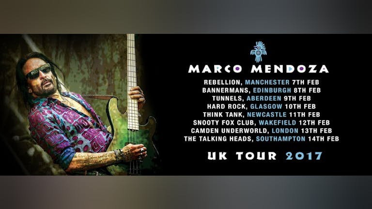 Marco Mendoza at The Tunnels, Aberdeen