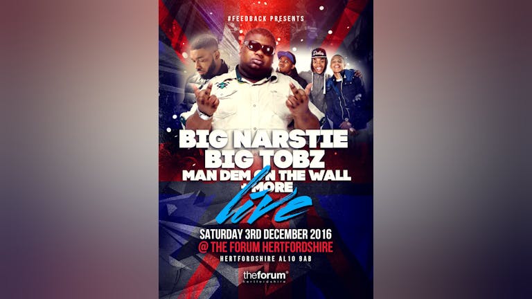 Big Narstie w/ Big Tobz & Mandem on the Wall