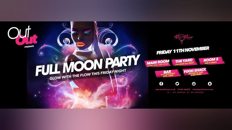 OutOut Presents The Full Moon Party