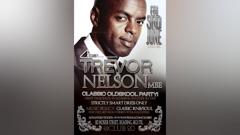 Trevor Nelson at Club20. 1st time in Reading in over 10 years.