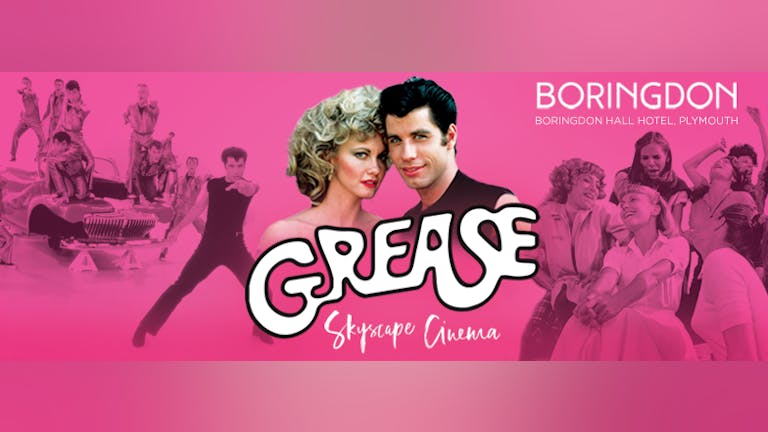 Cinema on the Boringdon Hall Hotel Lawn – Grease