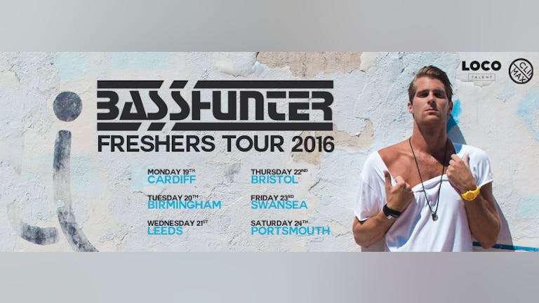 BASSHUNTER | Freshers Tour 2016 | BRISTOL