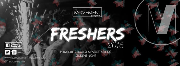 Plymouth Freshers 2016 // The Movement UK // Popworld Plymouth - Thursday 22nd September
