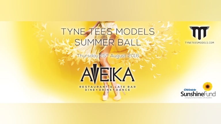 Tyne Tees Models Summer Ball