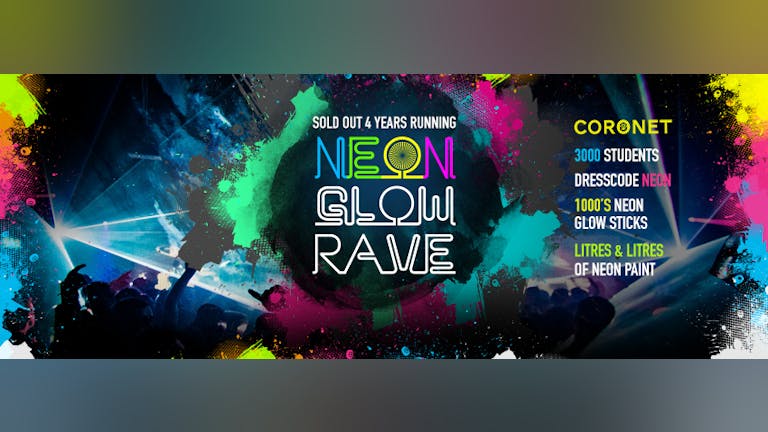 The 2016 Freshers Neon Glow Rave! 