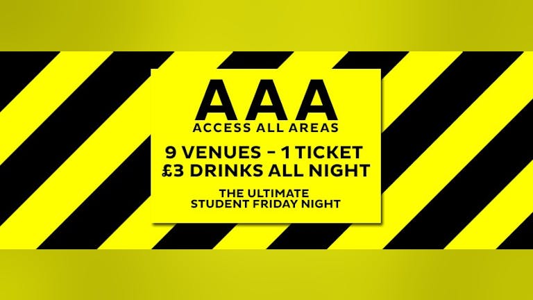 AAA - Access All Areas - The Ultimate Friday Night