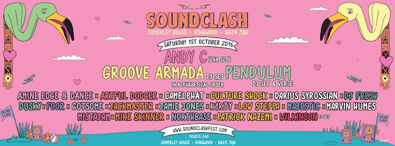 Soundclash Festival #4 • Saturday 1st October