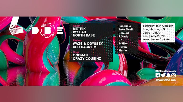 DBE: Welcome Back Party / Sat 15th Oct