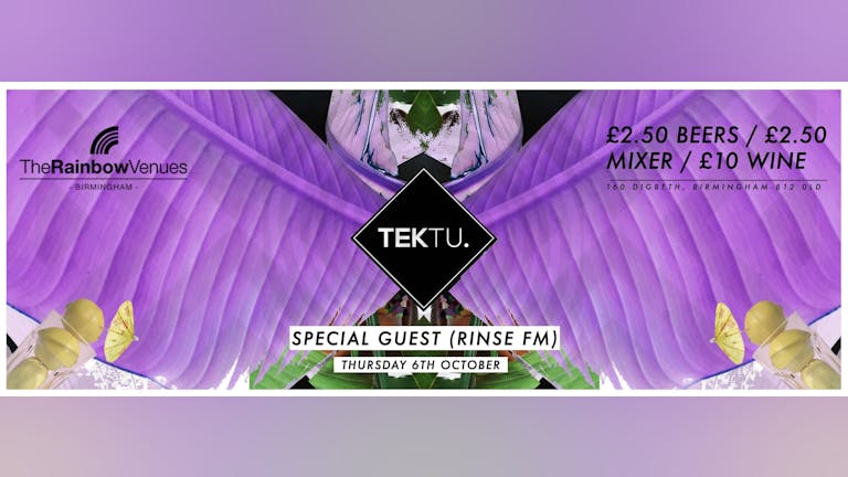 TEKTU PRESENTS: Special Guest (SOLD OUT)