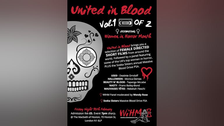 Vol.1 WIHM: United in Blood 2017