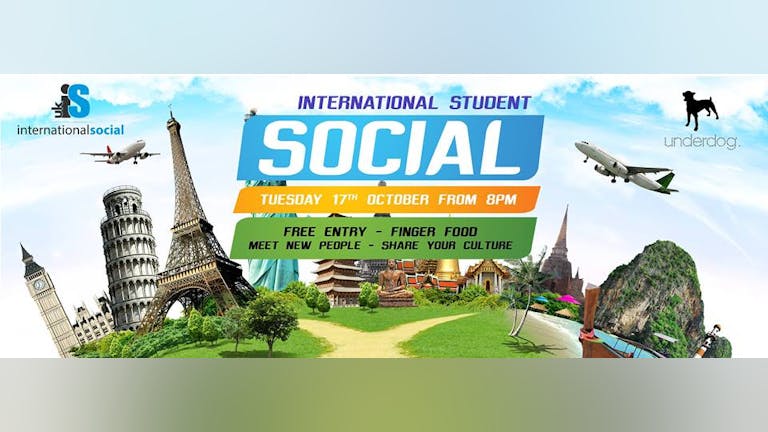International Student Social 17/10/17