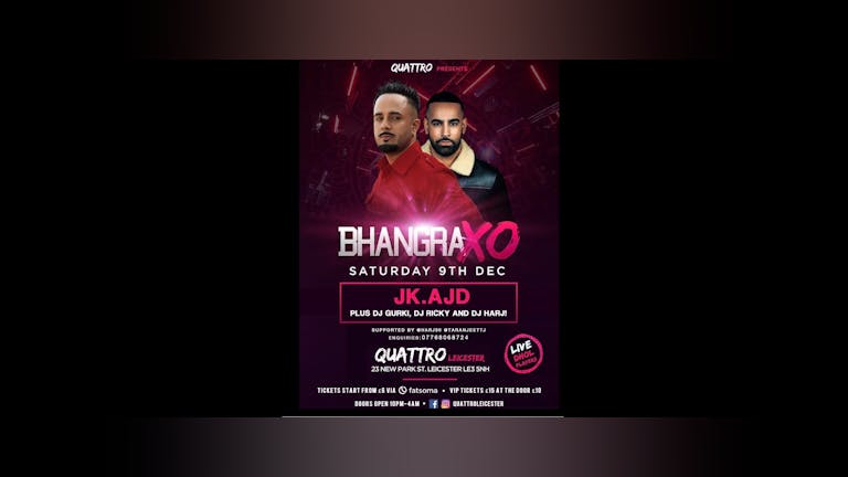 Bhangra XO - Bhangra Night At Quattro!