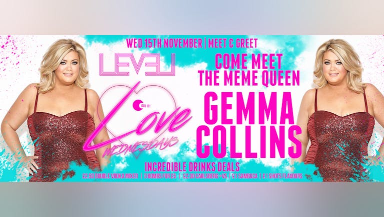 LOVE Wednesdays with Gemma Collins