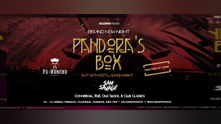Pandora's Box @ Fu Manchu