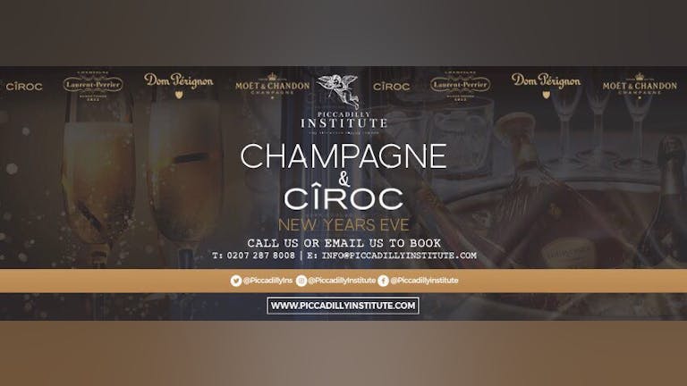 NYE Champagne & Ciroc 
