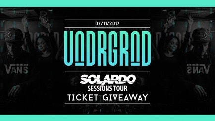Underground – Tuesdays at Space – Solardo Sessions Tour Ticket Giveaway