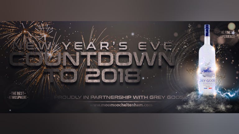 Countdown to 2018 - NYE at MooMoo Clubrooms Cheltenham 