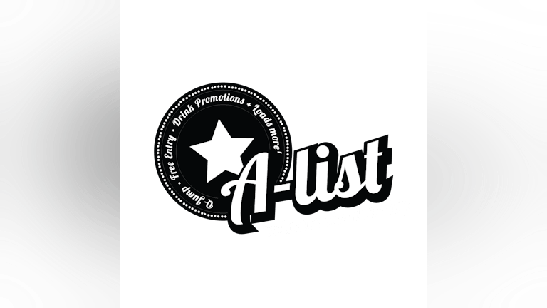 A-LIST CARD 17/18 JANUARY SALES - 100 AVAILABLE - INCLUDES POSTAGE AND PACKAGING - FIRST COME FIRST SERVED