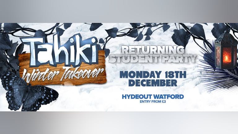Returning Student Party @ Hydeout // Tonight