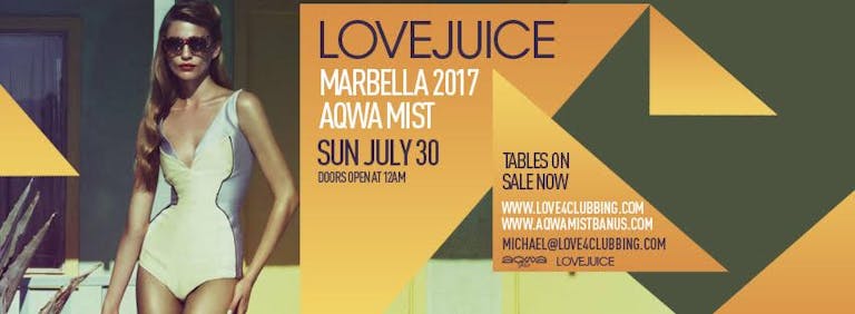 Love Juice: July Spray Weekend