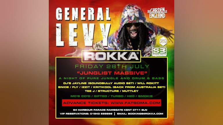 GENERAL LEVY LIVE AT ROKKA