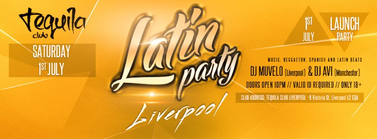 Latin Party Liverpool - Launch Night