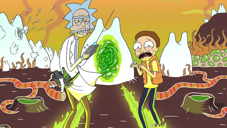 Rick and Morty's House Party