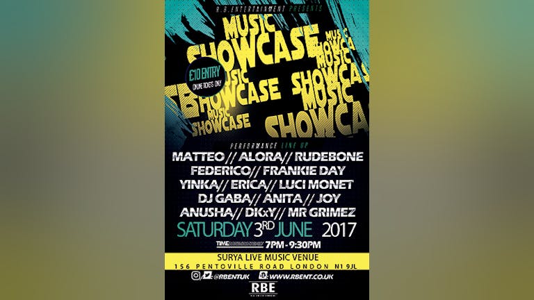 RBE Music Showcase (Summer Vibes)