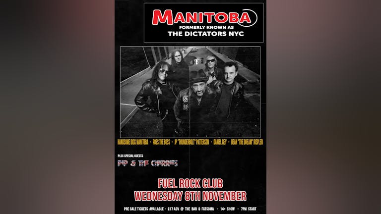 Manitoba NYC (Formerly The Dictators NYC) 