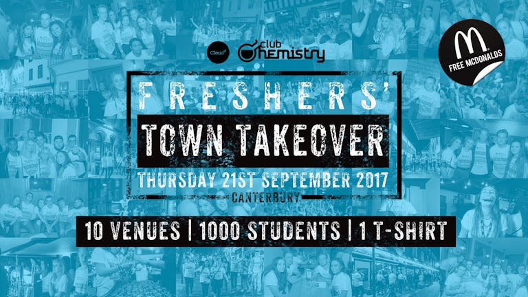 Freshers Town Takeover