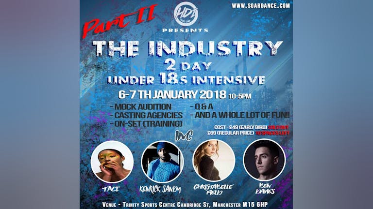 HDI THE INDUSTRY PART 2 - Under 18's 2 Day Intensive