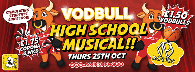 ***200 TICKETS ON THE DOOR FROM 11PM*** High School Musical!! 25th Oct!! {FINAL RELEASE TICKETS ONLY!!}