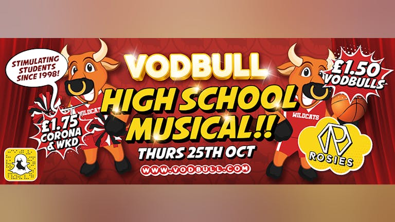 ***200 TICKETS ON THE DOOR FROM 11PM*** High School Musical!! 25th Oct!! {FINAL RELEASE TICKETS ONLY!!}