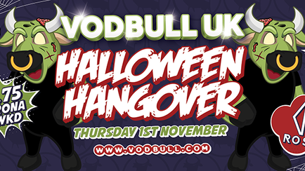 Halloween Hangover Vodbull!! 1st Nov!! {FINAL RELEASE TICS ONLY!}