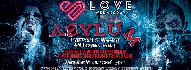 LOVE Wednesdays presents… THE ASYLUM