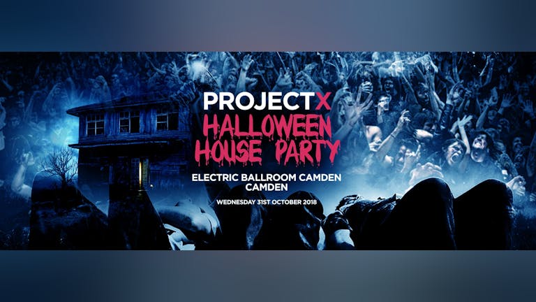 The Project X Halloween House Party! Tickets Selling Fast!