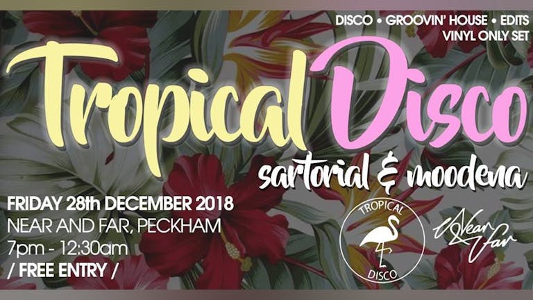 Tropical Disco Records Post Christmas Knees up