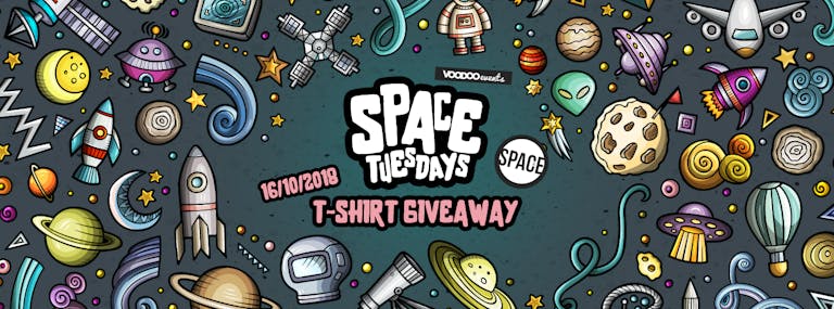 Space Tuesdays : Leeds - Space Tuesdays T-Shirt Giveaway