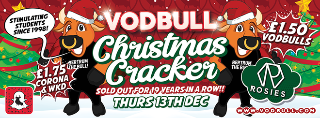 ?Bertrum’s Christmas Cracker!!? {SOLD OUT!! 200 tics on the door from 11pm!}