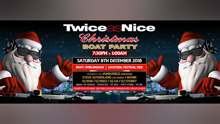 TwiceasNice Christmas Boat Party