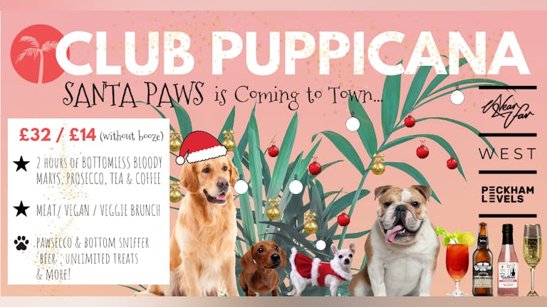 Club Puppicana - Santa Paws is Coming to Town