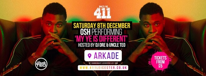 ★ OSH Performing My Yé ★ TONIGHT! ★ TICKETS ON SALE NOW!