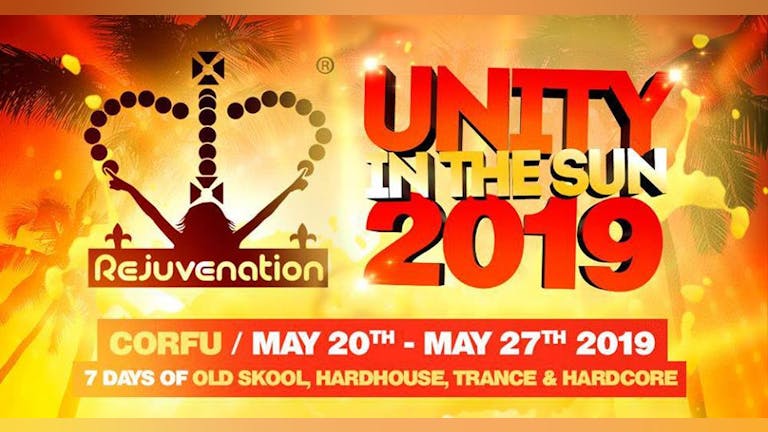 Rejuvenation - Unity In The Sun, Corfu - 20th to 27th May 2019