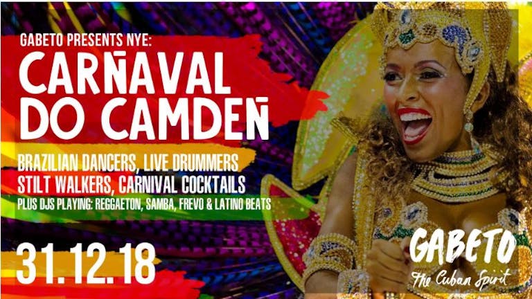 CARNAVAL DO CAMDEN - Tickets are now closed, still availble on the DOOR 