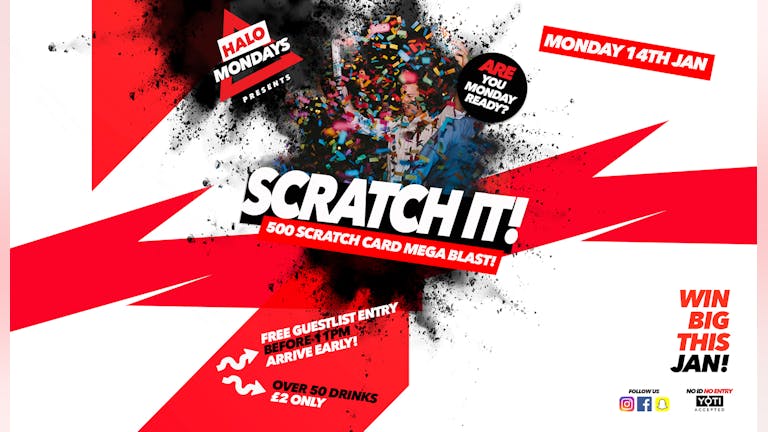 Scratch It! 14.01.19 Halo Bournemouth 